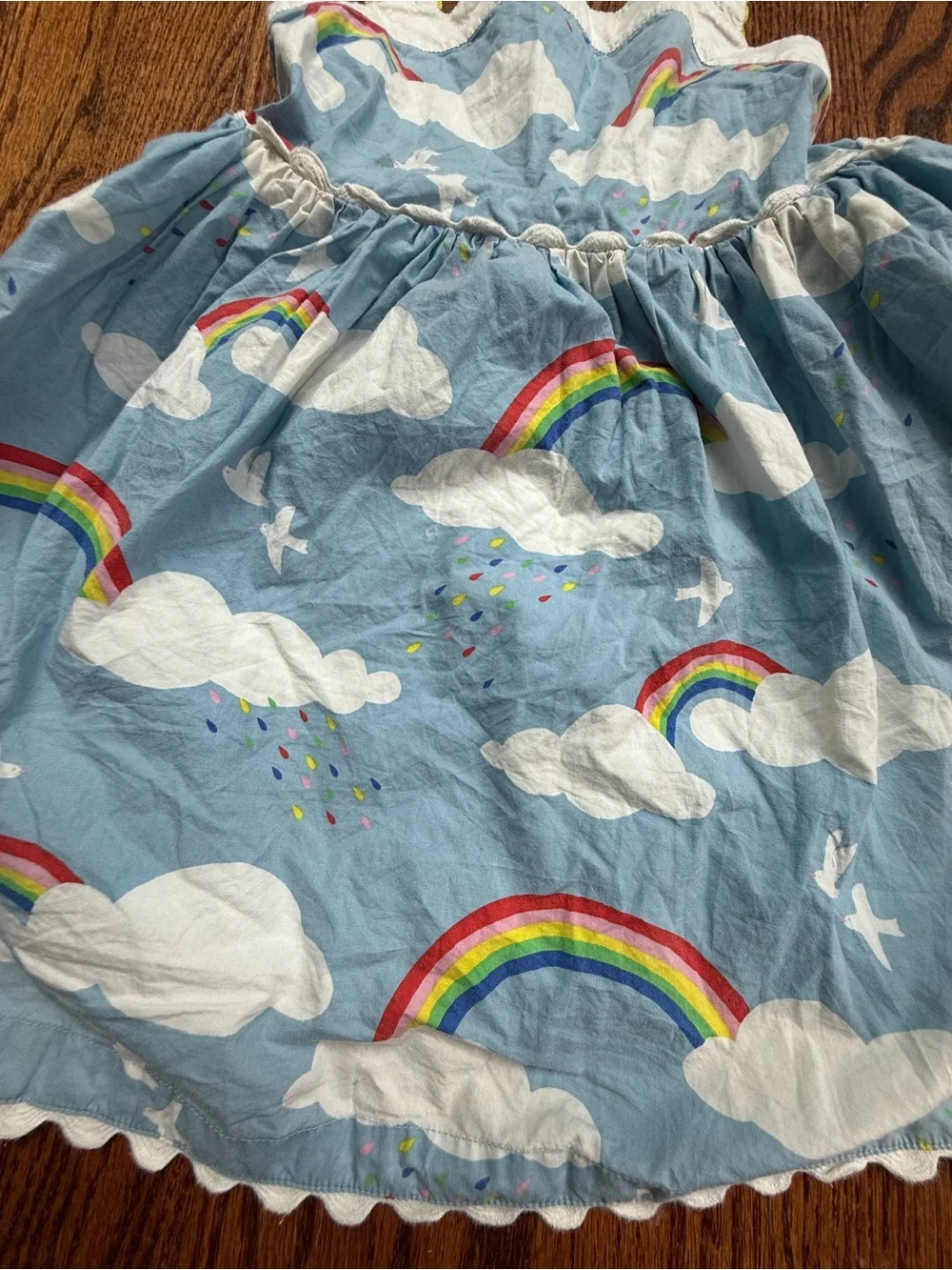 Mini Boden Retro Rainbow Dress 4-5 Years - Picture 4 of 11